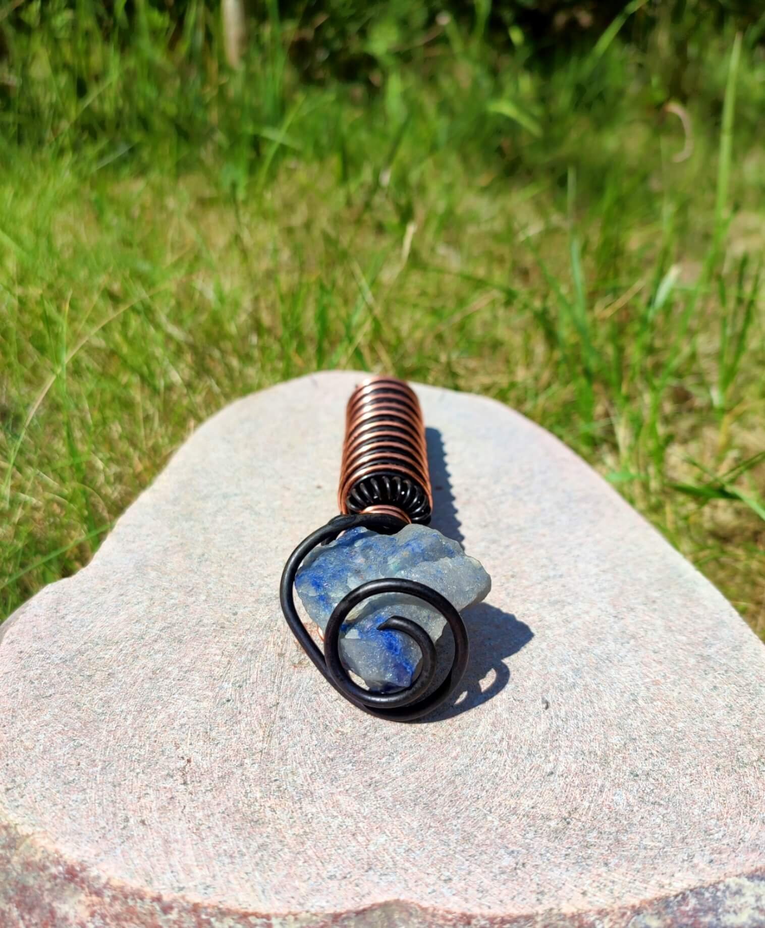 Różdżka z kwarcem niebieskim - obrazek 7