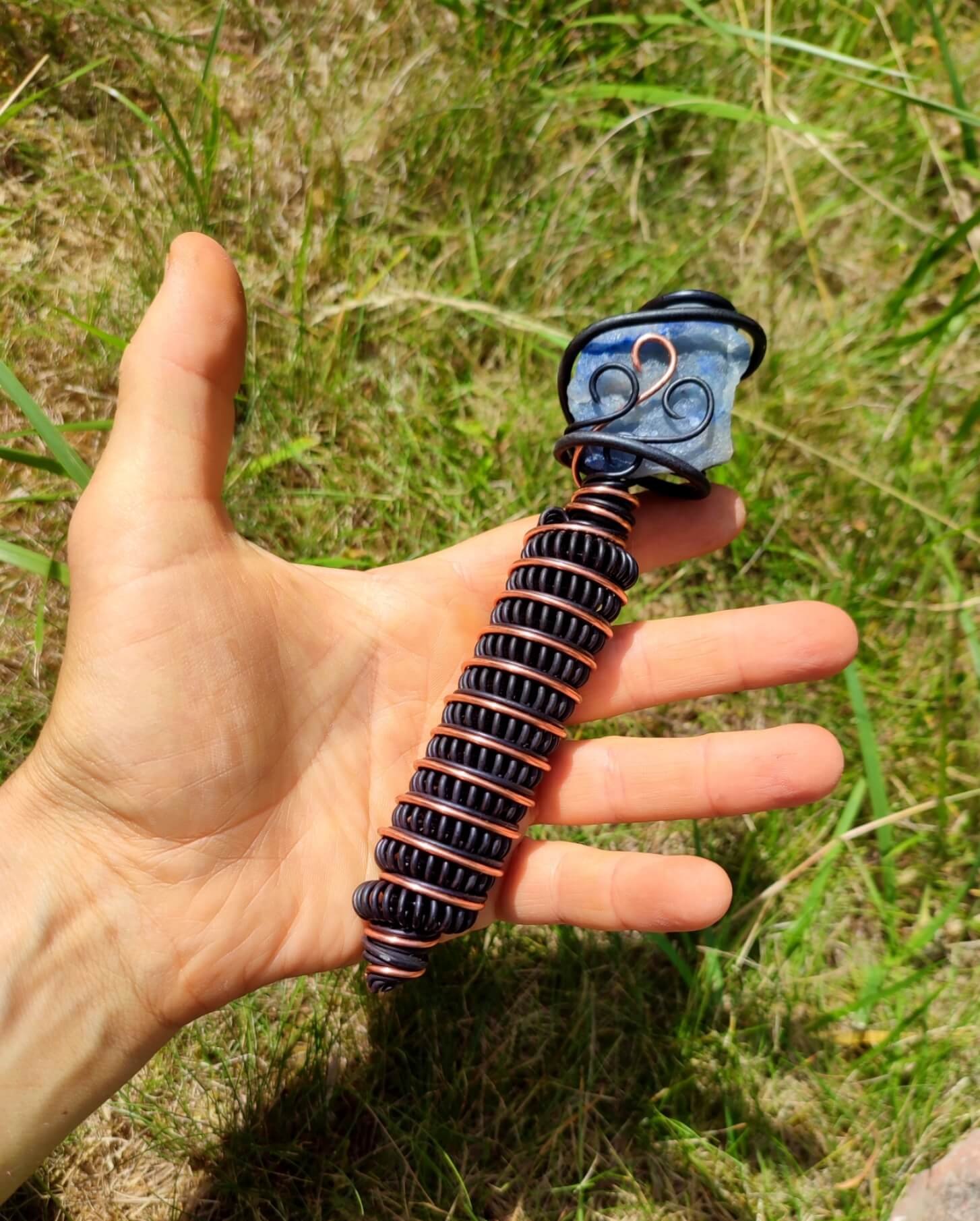 Różdżka z kwarcem niebieskim - obrazek 10