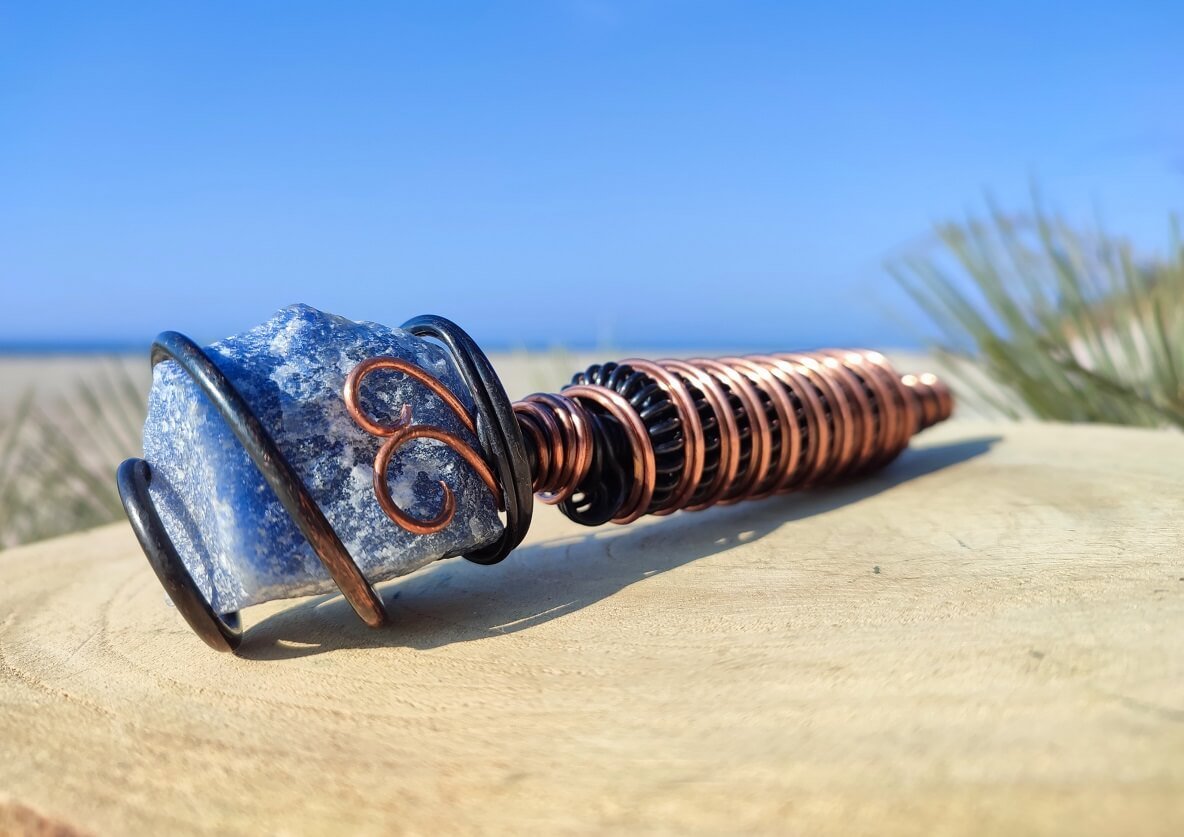 Różdżka z kwarcem niebieskim - obrazek 12