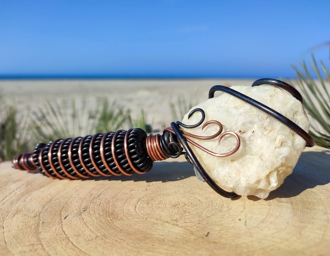 Różdżka z kryształem górskim - obrazek 2