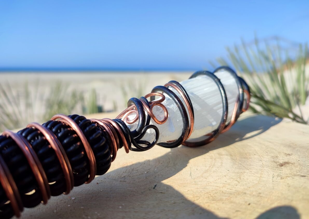 Różdżka z Selenitem