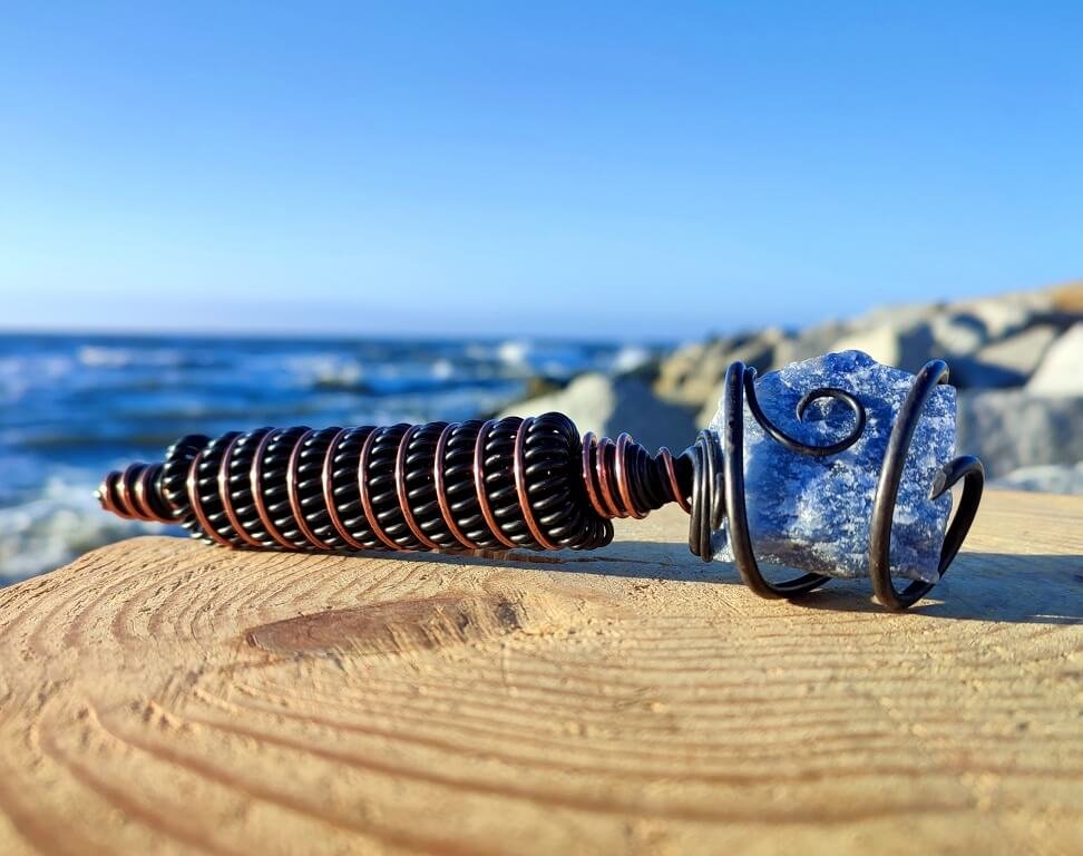 Różdżka z kwarcem niebieskim - obrazek 15