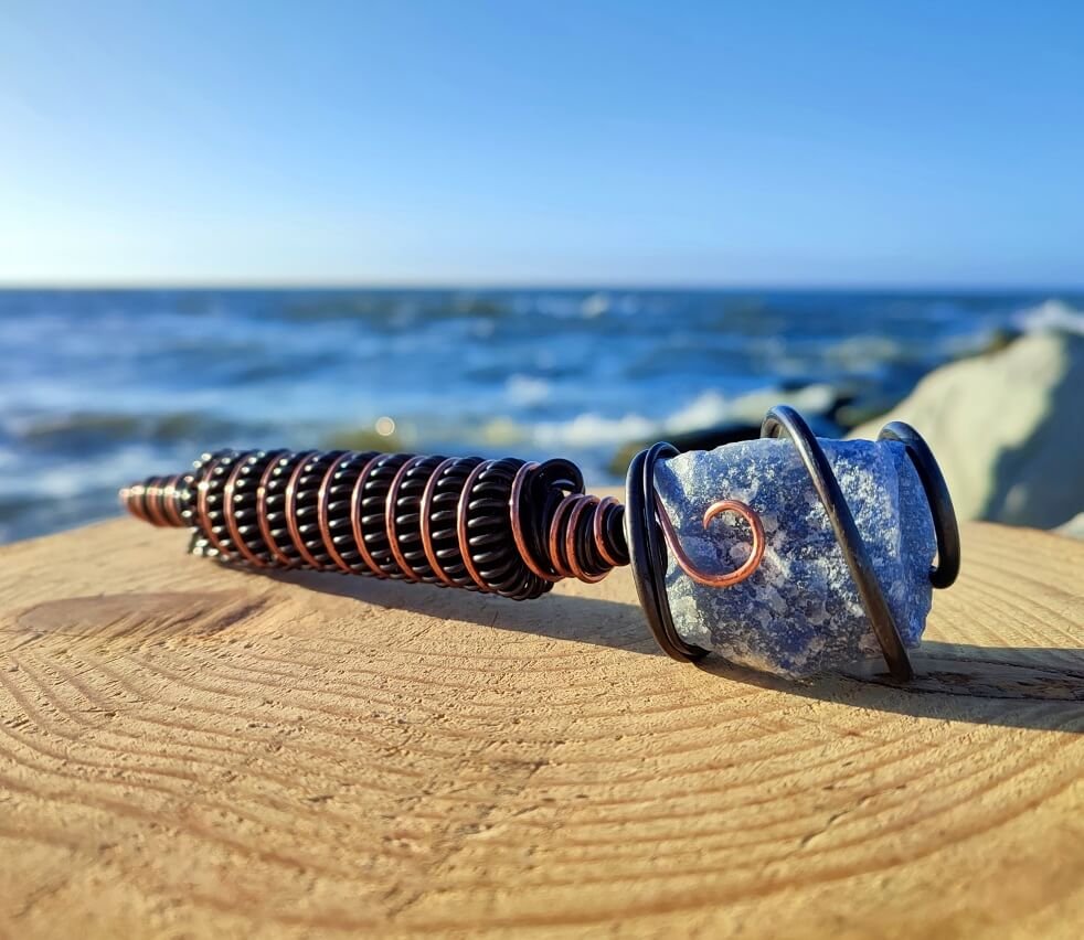 Różdżka z kwarcem niebieskim - obrazek 14