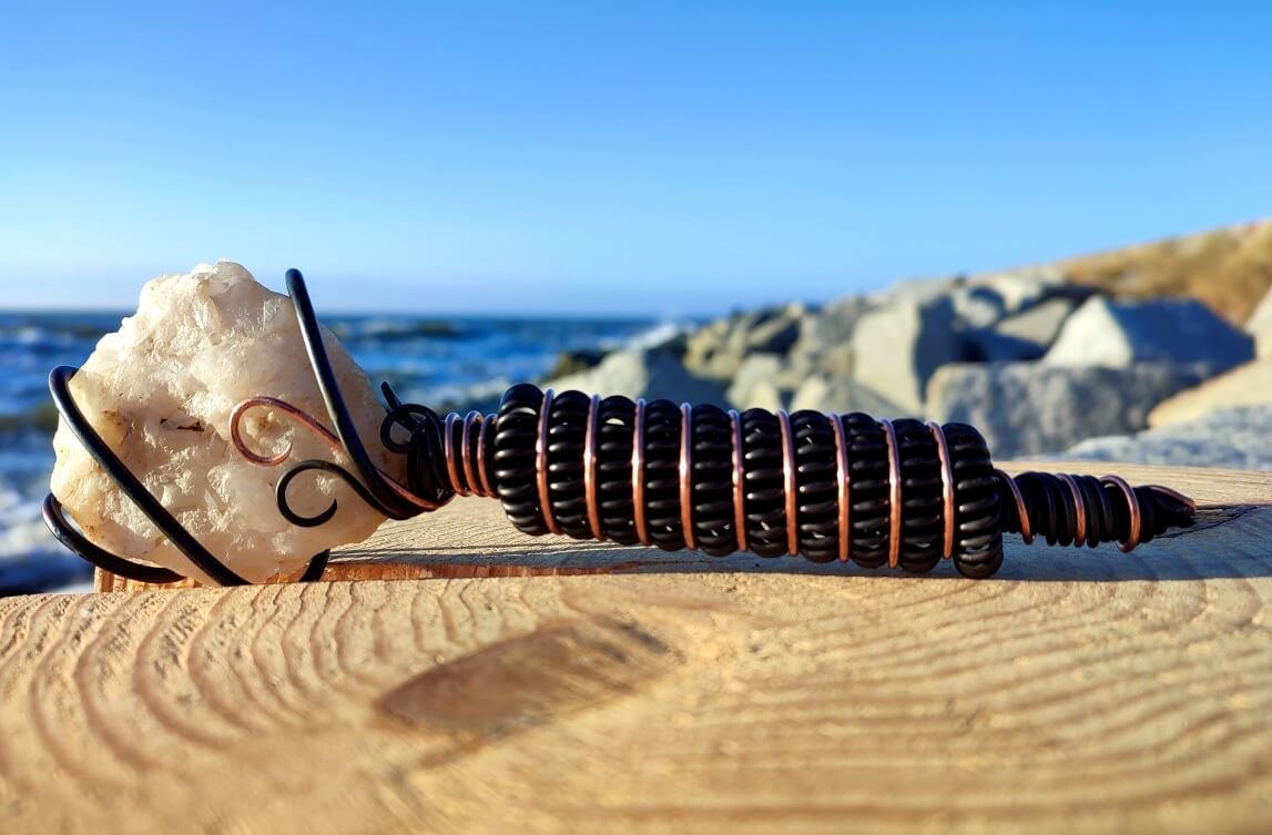 Różdżka z kryształem górskim - obrazek 3