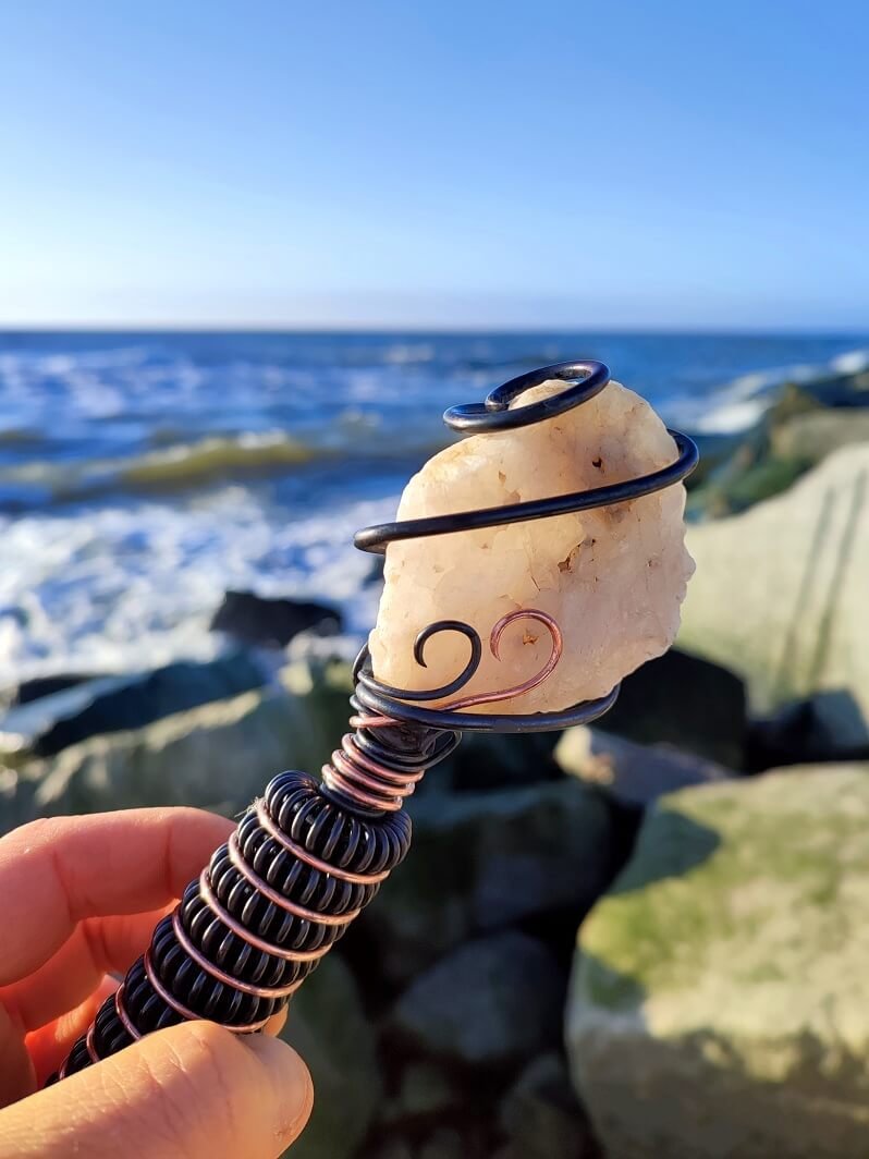 Różdżka z kryształem górskim - obrazek 4