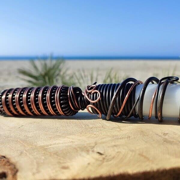 Różdżka z GANSem CO2/ZnO