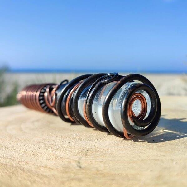 Różdżka z GANSem CO2/ZnO