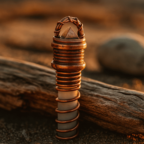 Amulet z GANSem CO2/ZnO - złota proporcja